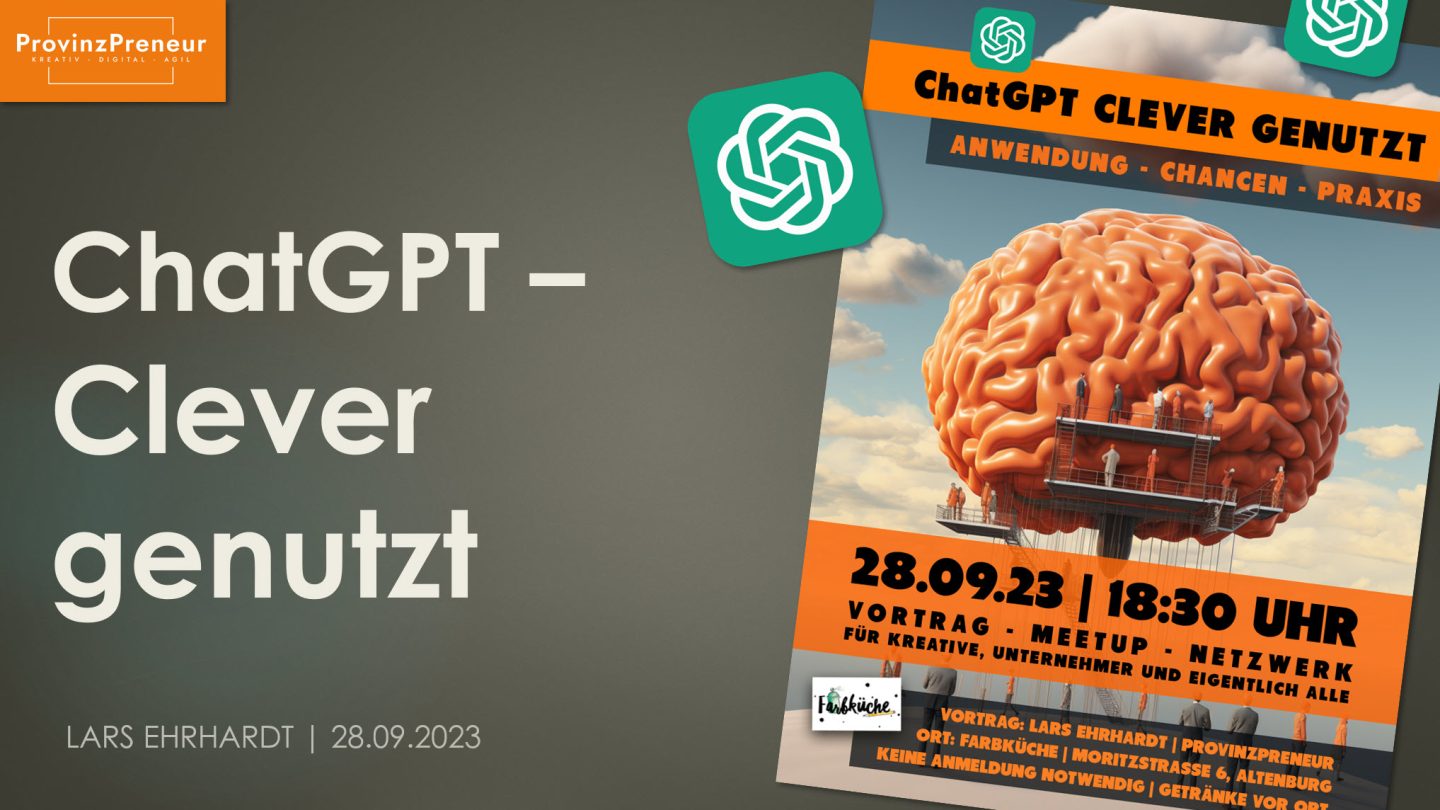 Vortrag: ChatGPT in der Praxis