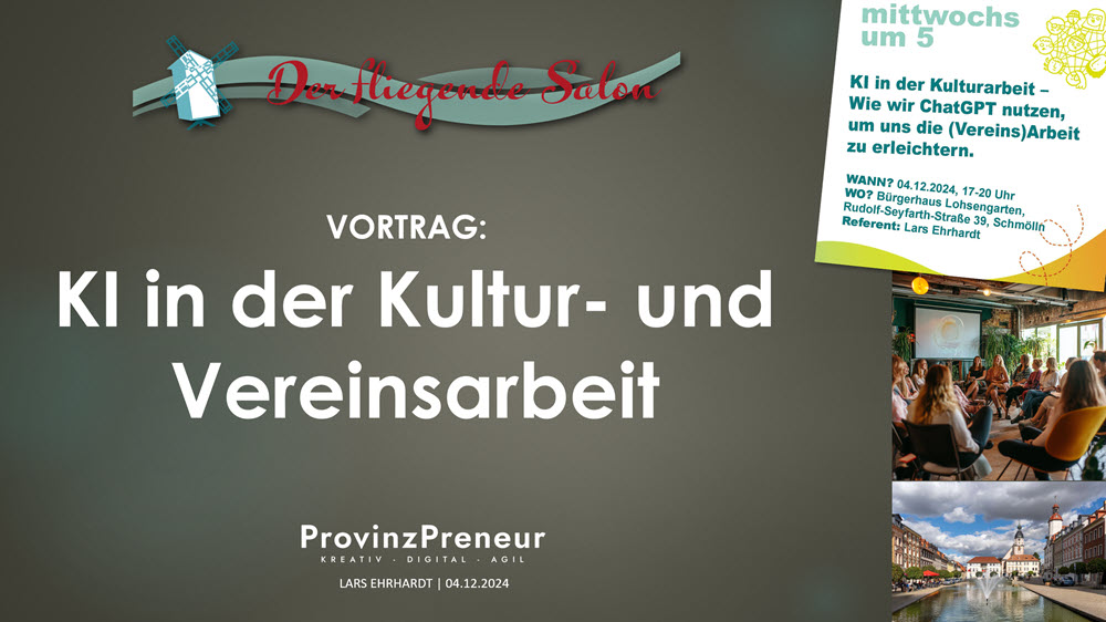 Vortrag: KI in der Vereinsarbeit