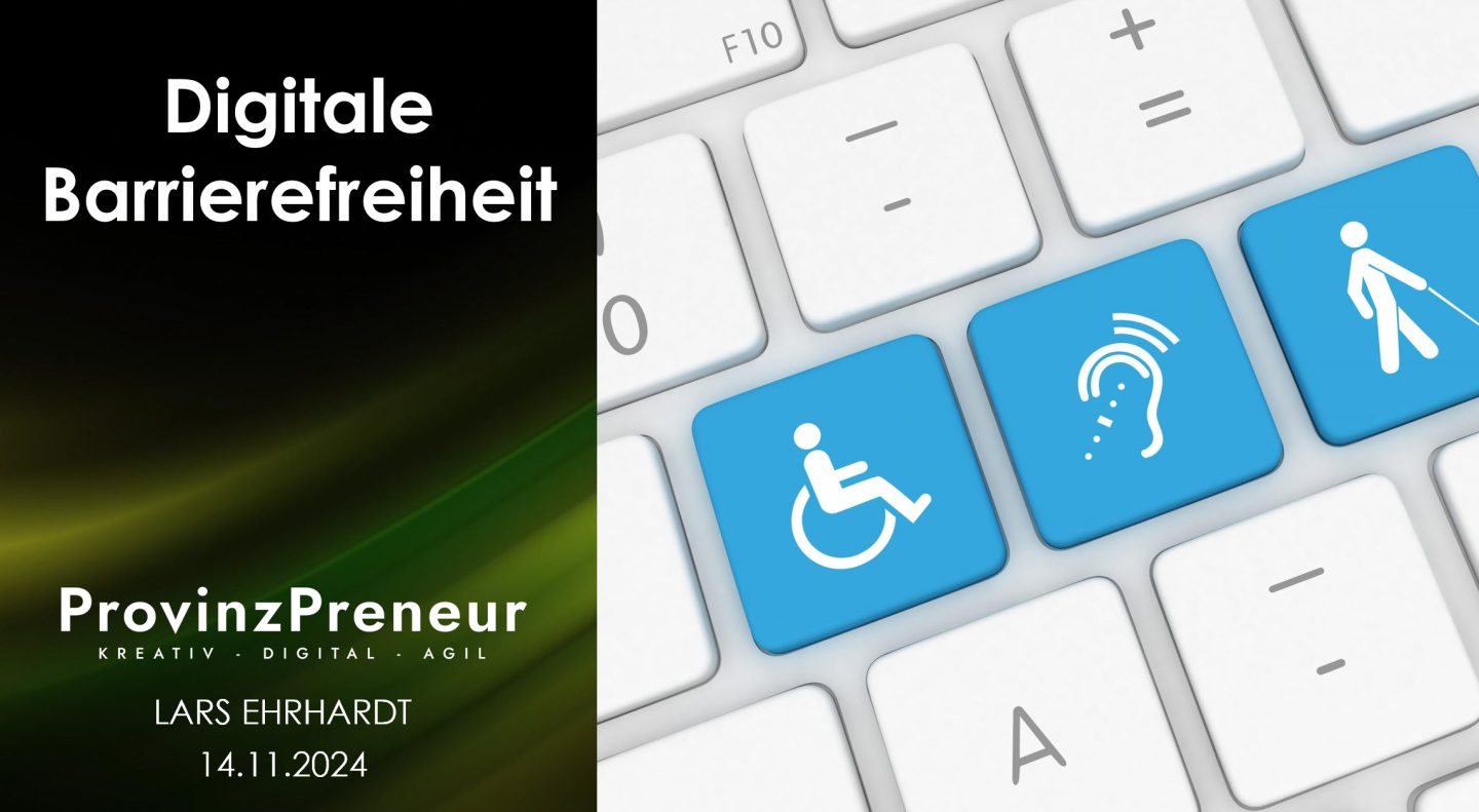 Vortrag: Barrierefreiheit im Web