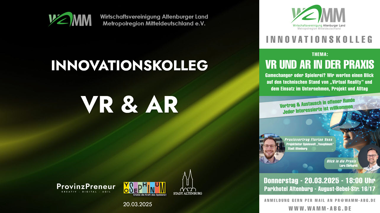 Vortrag: Augmented Reality im Mittelstand