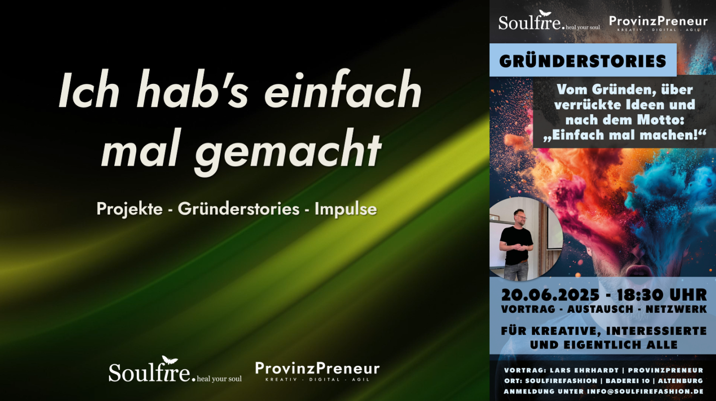 Vortrag: Gründerstories
